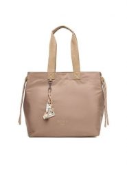 Roxy Torebka C-ROXY-M-004-08 Beżowy. Brązowe shopper bag Roxy, bez wzorów, z materiału, bez dodatków. Za 199.99 zł.