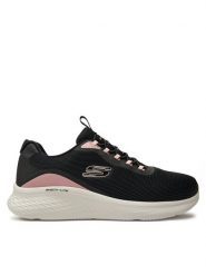Skechers Sneakersy Skech-Lite Pro-Glimmer Me 150041/BKPK Czarny. Czarne obuwie sportowe damskie Skechers, z materiału, bez zapięcia. Za 239.99 zł.