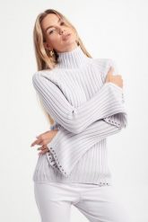 Sweter damski z golfem PATRIZIA PEPE. Golfy damskie Patrizia Pepe, s, bez kołnierzyka. W wyprzedaży za 724.42 zł.