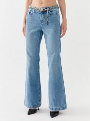 MICHAEL Michael Kors Jeansy MS39041FAU Niebieski Regular Fit. Niebieskie jeansy damskie MICHAEL Michael Kors. Za 669.99 zł.