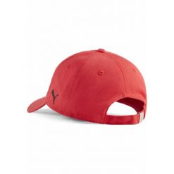 Czapka z daszkiem AC Milan Essentials PUMA For All Time Red Black. Czarne czapki z daszkiem damskie Puma, bez wzorów. Za 99.00 zł.