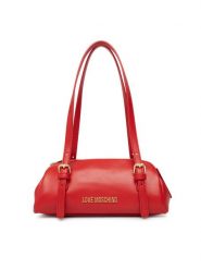 LOVE MOSCHINO Torebka JC4101PP1PLY0500 Czerwony. Czerwone torebki klasyczne damskie Love Moschino, ze skóry, bez dodatków. Za 729.99 zł.