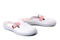 BEFADO DR ORTO 177D 002 biały, klapki profilaktyczne damskie. Białe klapki damskie Befado Dr Orto, bez wzorów, bez obcasa, bez zapięcia. Za 84.99 zł.