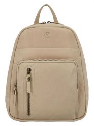 HIDE & STITCHES Skórzany plecak w kolorze beżowym - 23,5 x 28,5 x 8,5 cm rozmiar: onesize. Brązowe plecaki HIDE & STITCHES, bez wzorów, z materiału. Za 273.45 zł.