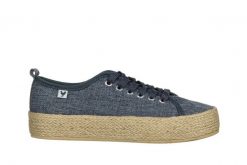 Półbuty Walk In Pitas Ada Linen Marino 003290, Granatowy, Materiał - 37. Niebieskie półbuty damskie Walk In Pitas, bez wzorów, z bawełny, bez obcasa, bez zapięcia. W wyprzedaży za 134.10 zł.