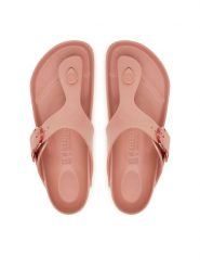 Birkenstock Japonki Gizeh Big Buckle 1033168 Różowy. Czerwone klapki damskie Birkenstock, bez wzorów, z syntetyku, bez obcasa, bez zapięcia. Za 269.99 zł.