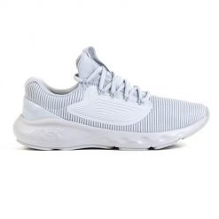 Buty do biegania damskie Under Armour Charged Vantage 2. Szare obuwie sportowe damskie Under Armour, z materiału, bez zapięcia, do biegania. W wyprzedaży za 353.70 zł.