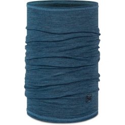 Chusta Buff Merino Lightweight Tempest uni. Niebieskie chusty damskie Buff, bez wzorów, z wełny. Za 106.32 zł.