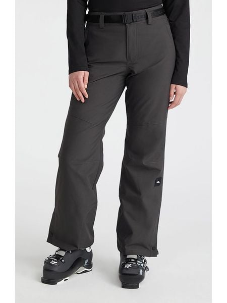 O`Neill Spodnie narciarskie "Star" w kolorze antracytowym rozmiar: M. Czarne spodnie dresowe damskie m, bez wzorów, z tkaniny, narciarskie. Za 272.95 zł.