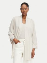 Marella Komplet top i kardigan Alca 2615931012 Szary Regular Fit. Szare kardigany damskie Marella, l, bez wzorów, z wiskozy. Za 589.99 zł.