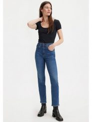 Levi´s Dżinsy "724" - Regular fit - w kolorze niebieskim rozmiar: W29/L30. Niebieskie jeansy damskie z podwyższonym stanem. Za 180.06 zł.