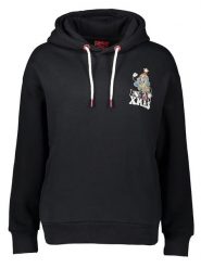 Sublevel Bluza w kolorze czarnym rozmiar: M. Czarne bluzy damskie Sublevel, m, bez wzorów, z kapturem. Za 65.85 zł.