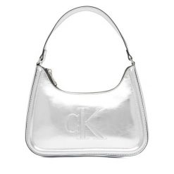 Torebka Calvin Klein. Szare torebki klasyczne damskie Calvin Klein, bez dodatków. Za 409.99 zł.