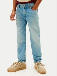 Tommy Hilfiger Jeansy KB0KB10035 D Niebieski Regular Fit. Niebieskie jeansy chłopięce Tommy Hilfiger, z bawełny. Za 289.99 zł.