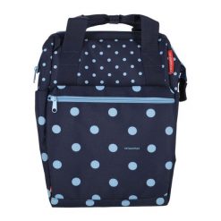 Torba na bagaż ROOMY GT, niebieska w kropki. Niebieskie shopper bag KLICKFIX, bez wzorów, bez dodatków. Za 482.49 zł.