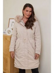 Curvy Lady Parka w kolorze beżowym rozmiar: 44/46. Brązowe parki damskie Curvy Lady, bez kaptura. Za 263.53 zł.