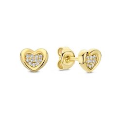 Beloro Sztyft Beloro Jewels Monte Napoleone Gionna złoty - 9-karatowe złoto Kolczyki 1 ct Damski. Żółte kolczyki damskie Beloro, z cyrkonią, złote, na sztyftcie. Za 466.99 zł.