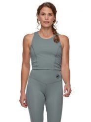 Mammut Top funkcyjny "Massone" w kolorze szarym rozmiar: L. Szare koszulki sportowe damskie Mammut, l, bez wzorów, z materiału, bez ramiączek. Za 164.95 zł.