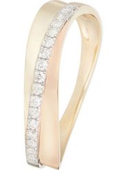 DIAMOND & CO Złoty pierścionek "Sydney" z diamentami rozmiar: 54. Żółte pierścionki damskie Diamond & Co, z diamentem, złote. Za 1,029.85 zł.