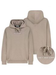 Sublevel Bluza w kolorze szarobrązowym rozmiar: XL. Brązowe bluzy damskie Sublevel, xl, bez wzorów, z kapturem. Za 144.95 zł.