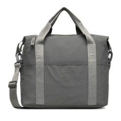 Torebka Roxy. Szare shopper bag Roxy, bez wzorów, bez dodatków. Za 99.99 zł.