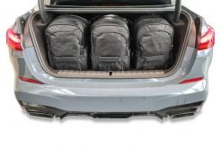 Torby Do Bagażnika Bmw 2 Gran Coupe 2020-2024 3Szt Kjust. Czarne torby podróżne KJUST, bez wzorów, z kauczuku. Za 1,140.00 zł.