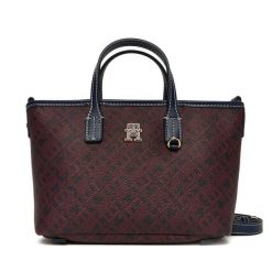 Torebka Tommy Hilfiger. Niebieskie torebki klasyczne damskie Tommy Hilfiger, bez dodatków. Za 559.99 zł.