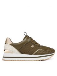 MICHAEL Michael Kors Sneakersy Raina 43T6RNFS1D Khaki. Brązowe obuwie sportowe damskie MICHAEL Michael Kors, ze skóry, bez zapięcia. Za 569.99 zł.