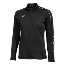 Bluza do biegania damska Joma R-City Full Zip. Czarne bluzy damskie Joma, xl, bez wzorów, bez kaptura. Za 179.99 zł.