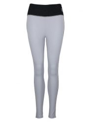 Peak Mountain Legginsy sportowe "Ashine" w kolorze szarym rozmiar: XL. Szare legginsy damskie Peak Mountain, xl, bez wzorów, z materiału, z podwyższonym stanem, outdoorowe. Za 126.99 zł.