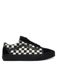 Vans Tenisówki Old Skool VN000D7ZMCG1 Czarny. Czarne trampki damskie Vans, bez wzorów, z materiału, bez zapięcia. Za 399.99 zł.