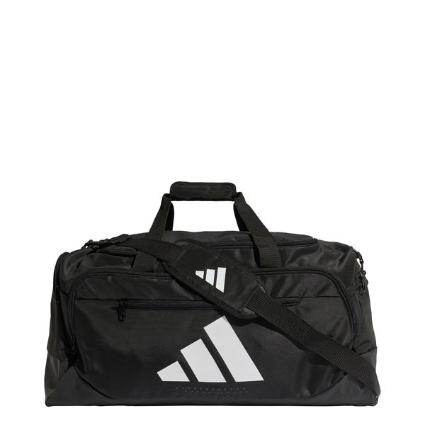 TORBA TRAINING DEFENDER DUFFLE MEDIUM. Białe torby podróżne Adidas, bez wzorów, z materiału. Za 179.00 zł.