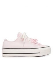 Converse Trampki Chuck Taylor All Star Peached Canvas​ A18916C Różowy. Czerwone trampki damskie Converse, bez wzorów, z materiału, bez zapięcia. Za 419.99 zł.
