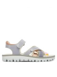 Primigi Sandały 1388944 S Fioletowy. Fioletowe sandały dziewczęce Primigi, ze skóry, bez obcasa, bez zapięcia. Za 279.99 zł.