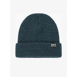 Czapka zimowa Super.natural City Beanie - blueberry. Zielone czapki damskie super.natural, na zimę, bez wzorów. Za 159.99 zł.