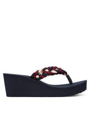 Tommy Hilfiger Japonki Th Wedge Braided Summer Sandal FW0FW09198 Kolorowy. Klapki damskie Tommy Hilfiger, bez wzorów, z materiału, bez obcasa, bez zapięcia. Za 249.99 zł.