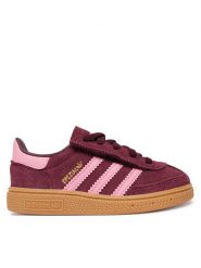 Adidas Sneakersy Handball Spezial Comfort Closure Elastic Lace KK5037 Bordowy. Czerwone buty sportowe dziewczęce Adidas, ze skóry, bez zapięcia. Za 259.99 zł.