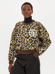 Alpha Industries Bluza 148030C Brązowy Regular Fit. Brązowe bluzy damskie Alpha Industries, m, bez wzorów, z bawełny, bez kaptura. Za 239.99 zł.