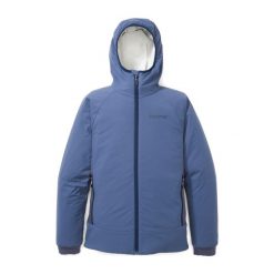 Kurtka hybrydowa damska Marmot Novus Lt Hybrid Hoody. Niebieskie kurtki damskie Marmot, xs, bez wzorów, bez kaptura. Za 429.99 zł.
