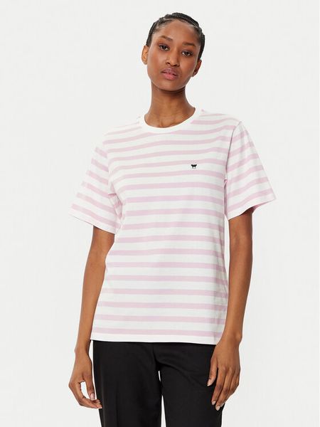 Weekend Max Mara T-Shirt Satrapo 2515971031 Różowy Regular Fit. Czerwone t-shirty damskie Weekend Max Mara, xs, bez wzorów, z bawełny, bez kołnierzyka. Za 219.99 zł.