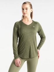 Dare 2b Koszulka sportowa "Discern" w kolorze zielonym rozmiar: 42. Zielone koszulki sportowe damskie Dare 2b, bez wzorów, z materiału, bez ramiączek, outdoorowe. Za 104.64 zł.