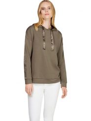 Heine Bluza w kolorze khaki rozmiar: 44. Brązowe bluzy damskie Heine, bez wzorów, z kapturem. Za 78.10 zł.