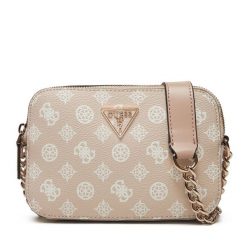 Torebka Guess. Brązowe torebki klasyczne damskie Guess, z aplikacjami, bez dodatków. Za 299.99 zł.