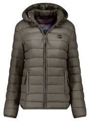 ANAPURNA Kurtka zimowa "Akitalana Hood" w kolorze khaki rozmiar: XL. Brązowe kurtki damskie ANAPURNA, na zimę, xl, bez wzorów, z puchu, bez kaptura. Za 148.61 zł.