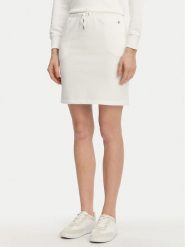 Gant Spódnica dresowa 4200274 Écru Regular Fit. Spódnice damskie Gant, m, bez wzorów, z bawełny, mini. Za 259.99 zł.