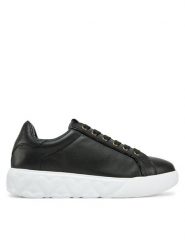 LOVE MOSCHINO Sneakersy JA15054G1MIA400A Czarny. Czarne obuwie sportowe damskie Love Moschino, ze skóry, bez zapięcia. Za 489.99 zł.