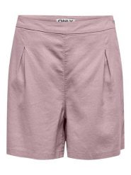 ONLY Szorty w kolorze jasnoróżowym rozmiar: S. Różowe szorty damskie Only, bez wzorów, z podwyższonym stanem. Za 57.06 zł.