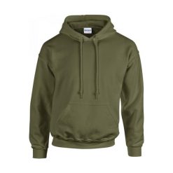 Bluza z kapturem Gildan Heavy Blend ®. Zielone bluzy damskie GILDAN, l, bez wzorów, z bawełny, z kapturem. Za 81.25 zł.