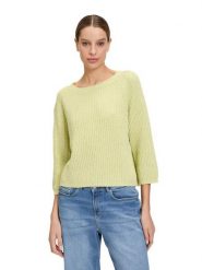 CARTOON Sweter w kolorze zielonym rozmiar: 38. Zielone swetry klasyczne damskie Cartoon, z bawełny, bez kołnierzyka. Za 104.99 zł.