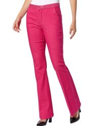 Heine Dżinsy - Flared fit - w kolorze różowym rozmiar: 36. Różowe jeansy damskie Heine. Za 130.99 zł.